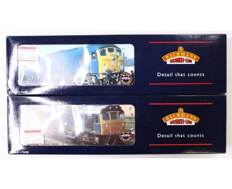Bachmann Branch Line 00 gauge group of 2 diesel BR blue locos to include; 32-425 class 24 and 32-401 class 25/3 (VG-BVG)