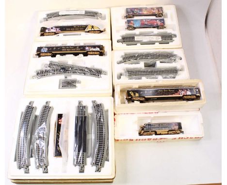 A collection of Bachmann Elvis Presley commemorative 00 gauge locos, coaches and wagons, originally American outline, to incl