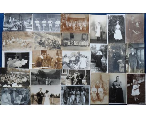 Postcards, a selection of approx. 110 Social History cards to include hospital ward, nurses, early ladies football team, port