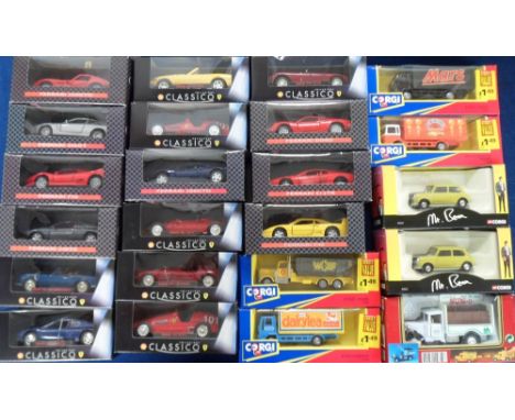 Model Vehicles, a collection of approx. 40 assorted models, though mainly motor vehicles, all boxed or in original blister pa