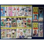 Trade issues, Thomson, The Hornet, Gallery of Sport fold-our leaflets, nos 1 & 2, sold with a set of