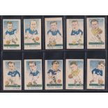 Trade cards, Kiddy's Favourites, Popular Footballers, (set, 52 cards) (gd)