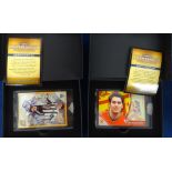Trade cards, Football, modern selection, box of cards and packets including several unopened packets