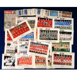 Trade cards, Daily Mirror, My Club Teamgoup cards, postcard size premium issue,1971/72 (set, 96
