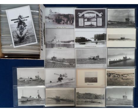 Transportation, Shipping Photographs,  approx. 380 images of Submarines and Depot Ships listed alphabetically from P to R, al