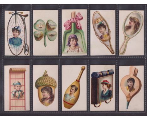 Cigarette cards, USA, Kinney, Novelties (Rectangular) (26/44) (some with light toning/staining to backs but gen. gd) 