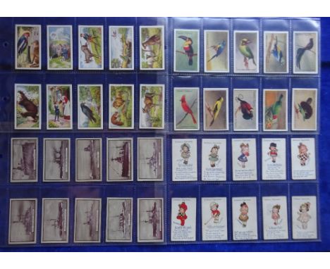 Cigarette cards, Gallaher, selection of cards including 4 sets, British Birds (Series of 100), Zoo Tropical Birds 1st, Aesop'