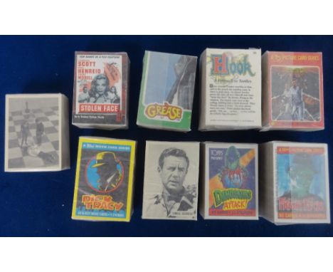 Trade cards, Mainly Topps issues, 15 sets,  including Avengers 1st 2nd and 3rd, UFO, Buck Rogers, Dick Tracy, Hook, Fright Fl
