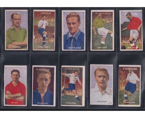 Trade cards, Sunnyvale, Football Series (set, 16 cards) inc. Stanley Matthews (gd)