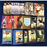 Trade cards, Football, Carlton Books Ltd, three complete sets, Newcastle United All Time Greats,