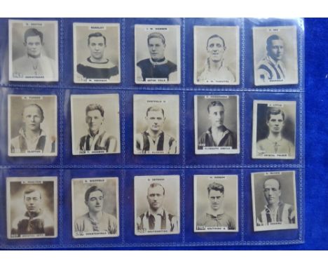 Cigarette cards, Phillips, Pinnace Footballers, 'K' size, over 400 cards mostly numbered below 940, a few higher numbers, pos