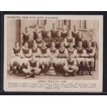 Trade cards, Boys' Magazine, Football Teams, 1928, sepia, 'XL' size, ref. H146 (7), 182mm x 118mm (