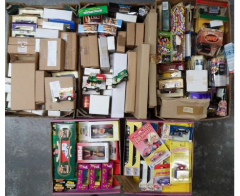 Model Vehicles etc. a bumper selection of approx. 150 boxed models, mostly advertising and giveaways to comprise many motor v
