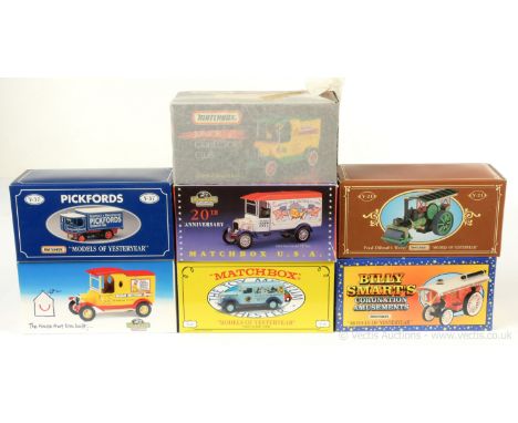 Matchbox Models of Yesteryear group to include Y21 Aveling &amp; Porter Steam Roller "Fred Dibnah"; Y19 Fowler Showmans Engin