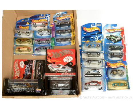 Hot Wheels (Mattel) a group of more recent issues which includes 3 x 2007 "Batman Batmobile"; another but Club Exclusive; 2-p