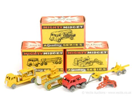 Benbros group to include 8 Foden Timber Tractor - red and black unit with yellow trailer (missing log load); 17 Tractor and H