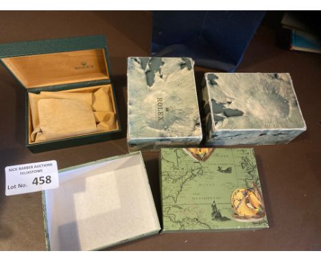 Collectables : Watches - Rolex vintage oyster boxes 1 with inner case - 1 empty