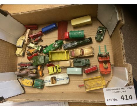 Diecast : Dinky/Corgi - vehicles, forklift tractor inc James Bond DB5