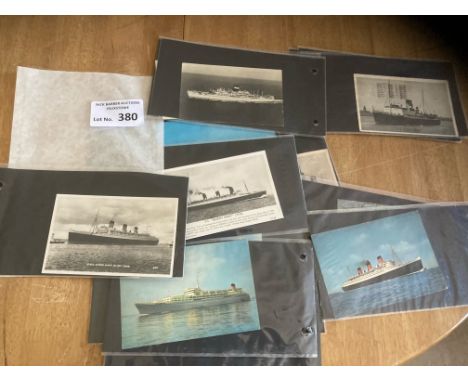 Postcards : Shipping x 35 mostly liners &amp; a few modern