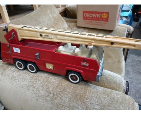 A vintage Tonka fire engine.  