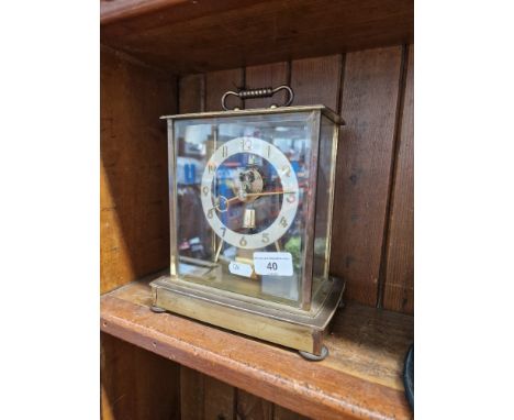 A mantle clock by Kieninger &amp; Obergfell, Germany  