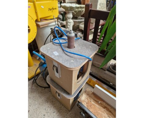 2 oscillating spindle bobbin sanders  