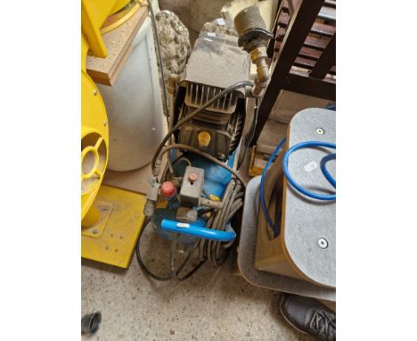 A Nu-Tool air compressor  