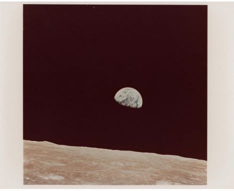 William Anders The most celebrated image of the Earth rising above the Moon's horizon. This is the first Earthrise witnessed 