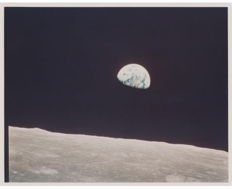 William Anders The most celebrated image of the Earth rising above the Moon's horizon. This is the first Earthrise witnessed 