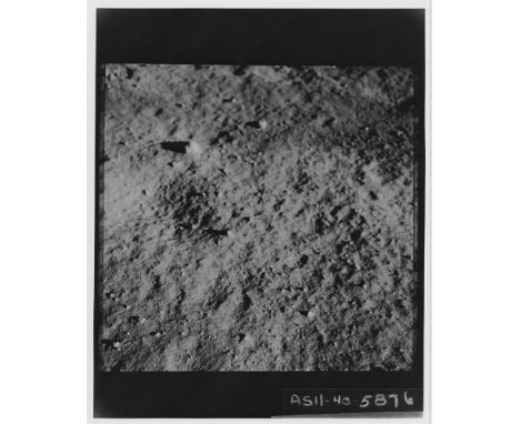 Buzz Aldrin The pristine surface of another world, being the first photograph taken by Buzz Aldrin on the moon, unpublished a