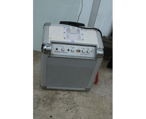 AN ION BLOCK ROCKER AMPLIFIER/SPEAKER 