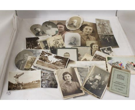 A COLLECTION OF VINTAGE POSTCARDS FROM THE MOSSLEY AREA 