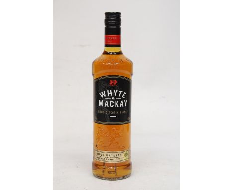 A 70 CL BOTTLE OF WHYTE &amp; MACKAY BLENDED SCOTCH WHISKEY 