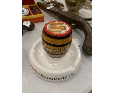 A MINTONS GUINNESS ASHTRAY 