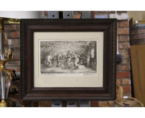 A VICTORIAN, SIGNED LITHOGRAPH, LIMITED EDITION 2/20 