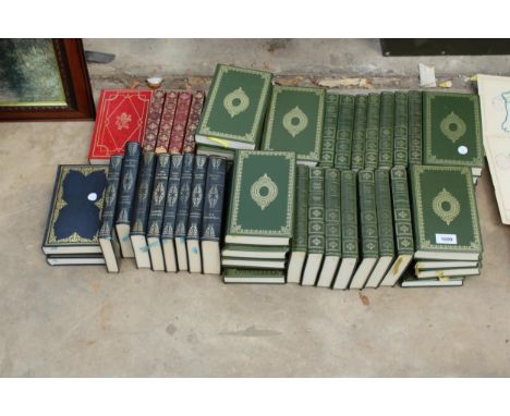 AN ASSORTMENT OF VARIOUS VINTAGE HARDBACK BOOKS 
