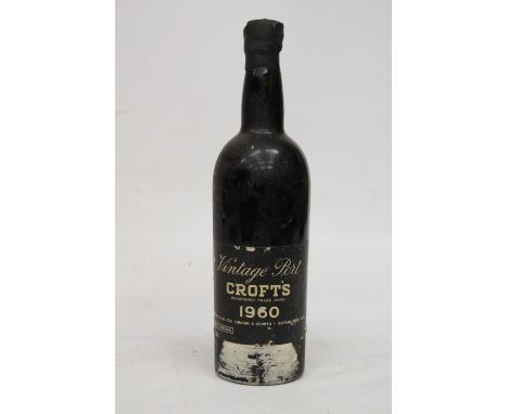 A BOTTLE OF CROFT'S VINTAGE PORT 1960 