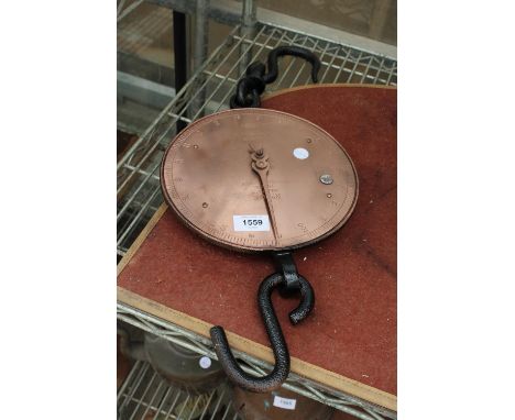 A SET OF VINTAGE SALTER NO.20T SPRING BALANCE SCALES 