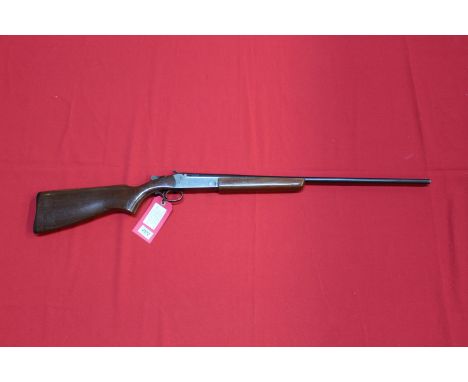 A .410 single shot hammer shotgun by Winchester-Western, this is a Cooey model 84, in overall very good condition taking 3" M