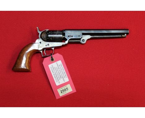 A Colt model 1851 Navy (second generation) percussion revolver S/No.11536, this example in very good condition with correct m