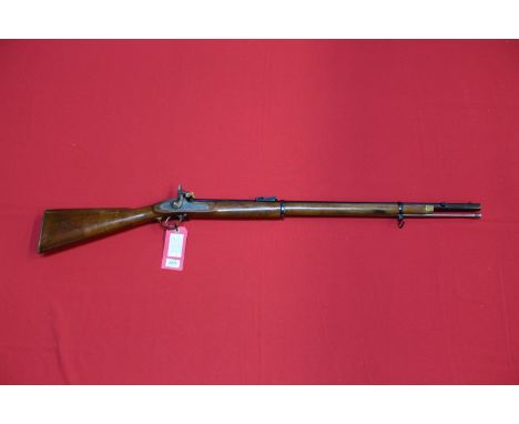 A .577 muzzle loading rifle by Parker Hale, S/No.5632, this example is the two band (1858) Enfield model in overall excellent