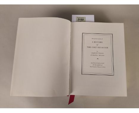 A History of the Colt Revolver by Charles T Haven &amp; Frank A Belden 1940, this is a deluxe edition bound in red leather pu