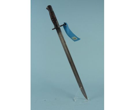 A British issue model 1913 bayonet (no scabbard) 