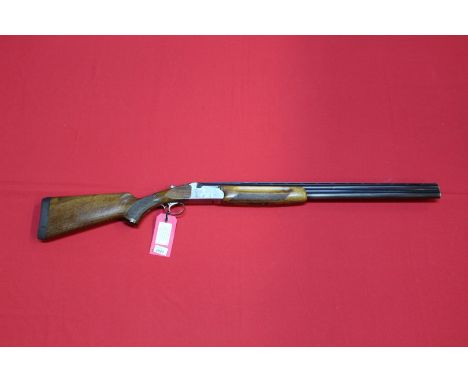 A 12 bore over and under shotgun by SKB with 28" barrels, this example is a model 500 in overall good condition, this item ca