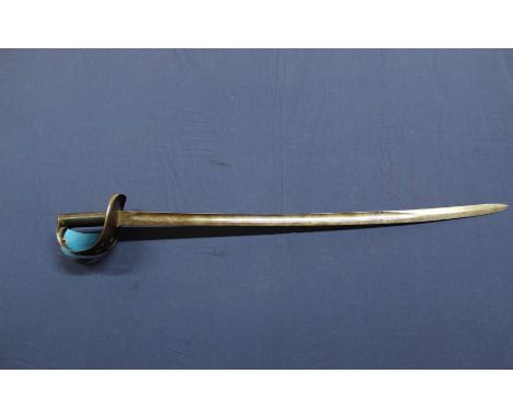 A British model 1885 Cavalry Troopers sword, issue dates 86/93 (N.B. no scabbard)