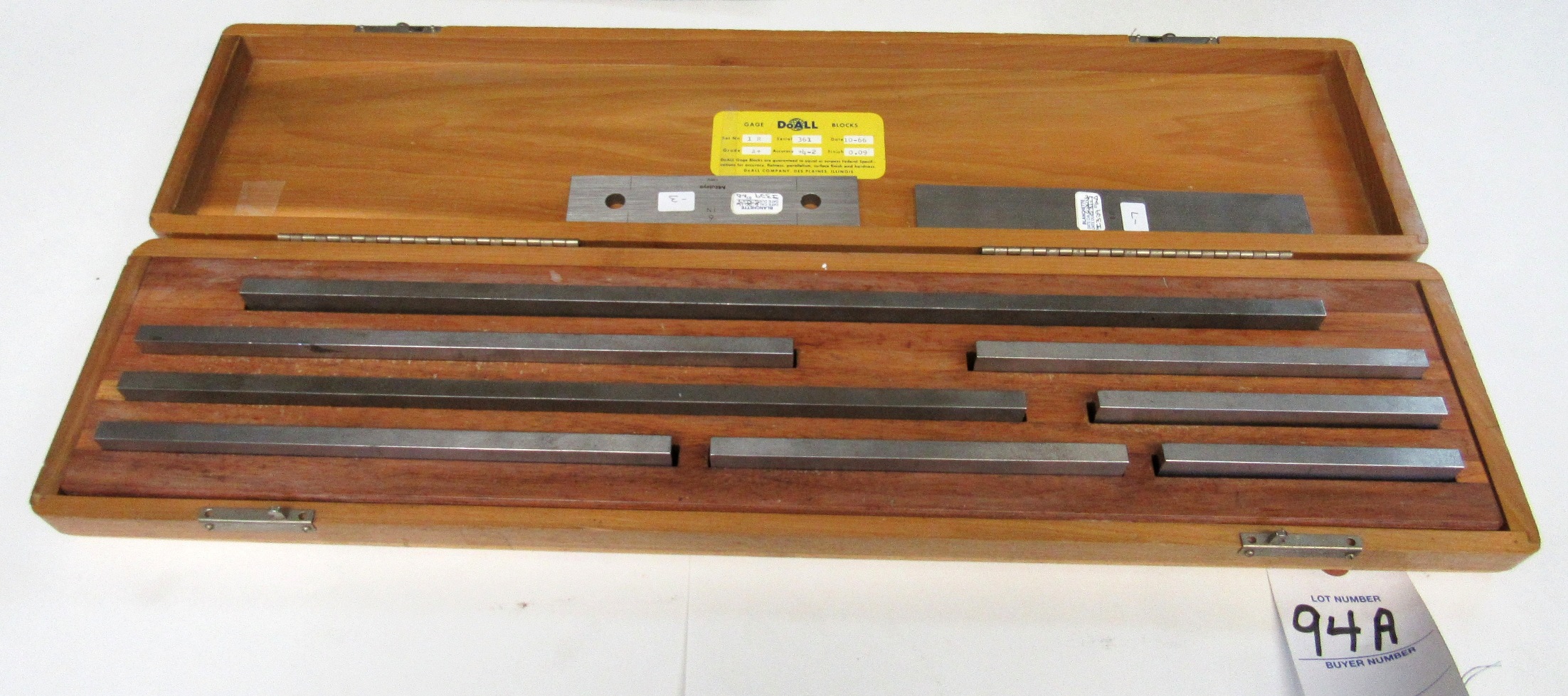 L.S.Starrett ber Extended Gage Block