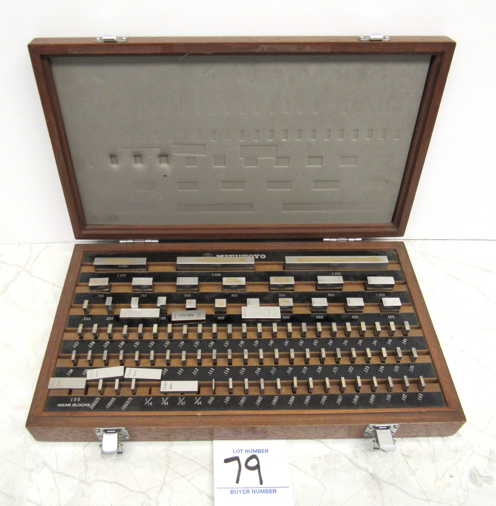 Mitutoyo Grade 2 Gage Block Set