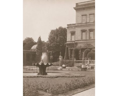 Villa Hügel -- Photographer unknown. Interior and exterior views of Villa Hügel, Essen. 1900. 38 vintage platinum prints. Eac
