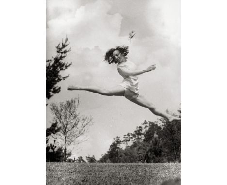 Umbo -- Dance images. 1936. 8 vintage ferrotyped gelatin silver prints. Each circa 12 x 8,7 cm. Each with PHOTO UMBO Berlin-G