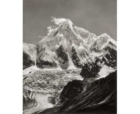 [*] Himalayas -- Photographer: Vonderthann, Berchtesgaden. Himalaya Mountains. 1930s. 5 vintage gelatin silver prints on Agfa